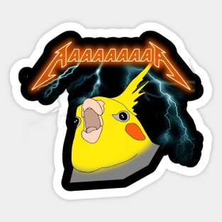 birballica - cockatiel Sticker